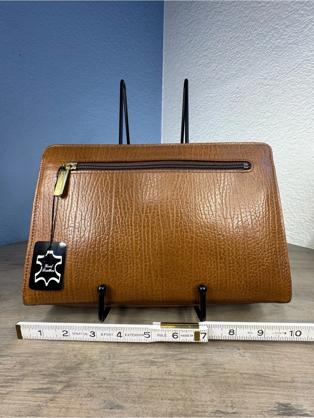 Vintage Georges Rech Paris Mens Leather Document Case Portfolio NWT